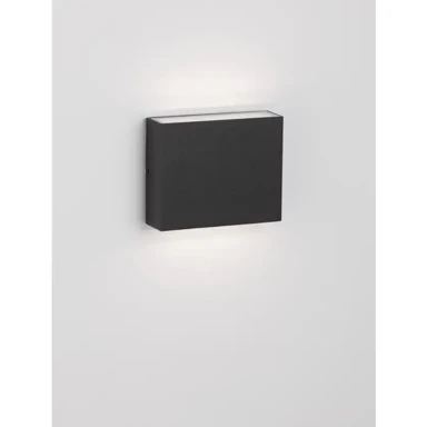 Vanjska zidna svjetiljka Dewi, LED, 7,7W, 3000 K, 296 lm, IP65, NL9492640, antracit