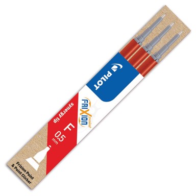 PILOT Uložak za roler 0,5mm Frixion Point piši-briši pk3 BLS-FRP5-R-S3 crveni