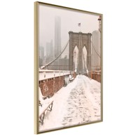 Poster Winter in New York 20x30