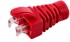 MICROCONNECT Zaštita za kabel crvene boje 100 kom.