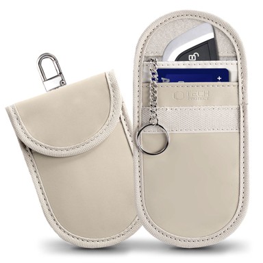 TECH-PROTECT Etui za mobitel RFID Signal Blocker Faradaya Caffe Latte