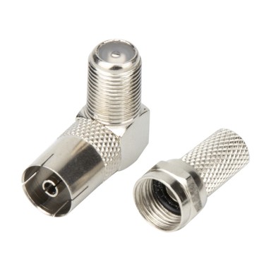 TECRO Konektor za antenu 1KUTNI F NA RF Ž + 1XŽ F