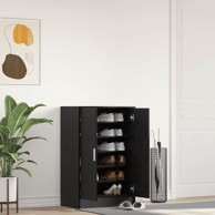 Ormarić za cipele crni hrast 60 x 35 x 92 cm od iverice