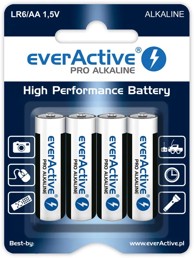 EVERACTIVE Alkalne baterije Pro LR6 AA, 4 komada