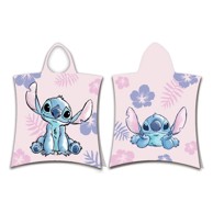JERRY FABRICS Svijetlo ružičasti pamučan dječji pončo Lilo and Stitch