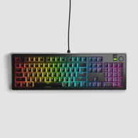 GLORIOUS Tipkovnica GMMK 3 HE 65 % Custom Gaming - Pre-Built, ANSI (US), Fox HE Switches, crna GLO-KB-GMMK3-65-PB-HE-W-BLK-US