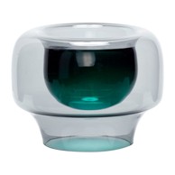 HÜBSCH Vaza ručno rađena staklena Lunar