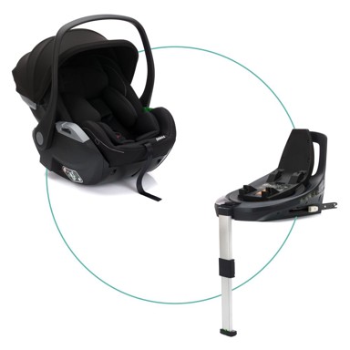 FILLIKID Autosjedalica NOA 360 s bazom, crna
