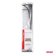 AMIO Sjenilo za sunce LASER 130x60cm, srebrna