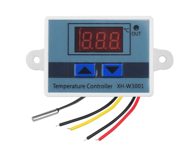WELL Termostat XH-W3001, LCD, 0-60 °C, 1500 W
