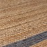 FLAIR RUGS Siva/u prirodnoj boji ručno rađena jutena staza 80x230 cm Grace Grey