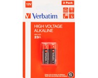 VERBATIM Baterije 23A (MN21/A23) alkalne, 12V (2 kom.)