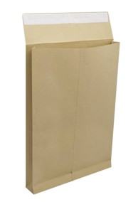 Kuverta vrećica B4/4, smeđa 250/1