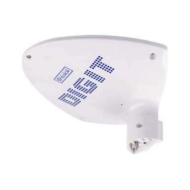 TELMOR Širokopojasna antena DIGIT Activa, 5G, DVB-T/T2, bijela, kompatibilna s 5G mrežom