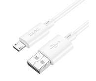 HOCO Podatkovni kabel X88, Micro USB, 18 W, 2,4 A, 1 m, bijela