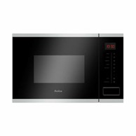 AMICA Ugradbena mikrovalna pećnica AMMB25E2GI, 25 l, 900 W, Combigrill , crna