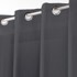 DOUCEUR D'INTÉRIEUR Antracitno siva prozirna zavjesa 140x280 cm Telma