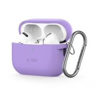 TECH-PROTECT Futrola Silicone Hook za Apple AirPods Pro 1/2, lavender