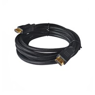 MAXCABLE HDMI kabel, pozlaćeni, 1 m, crni