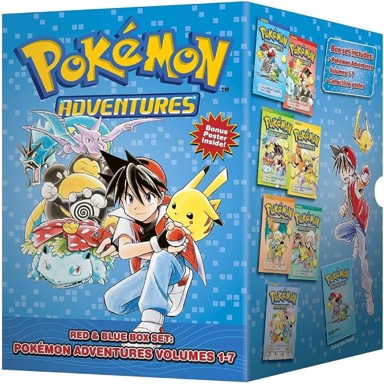 Pokemon Adventures Red & Blue Box Set