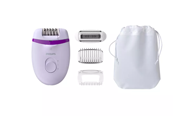 PHILIPS Epilator Satinelle Essential BRE275/00, bijelo-rozi