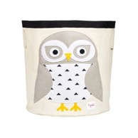 3SPROUTS Košara za pohranu igračaka Snowy Owl