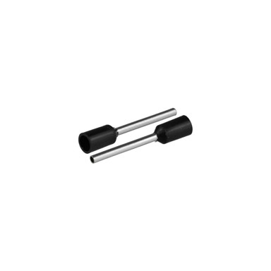 PLASTROL KI/T-1X0,5/18/50 BK ušičasta stopica, 10,5 mm², 50 kom., crna