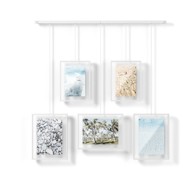 UMBRA Bijeli metalni viseći okviri u setu 5 kom 66x69 cm Exhibit 