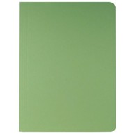 FORNAX Fascikl, A4, s klapnom, prešpan, zelena