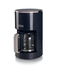 ARIETE Aparat za kavu MOD.1394, 12 šalica, filter kava, tamno sivi