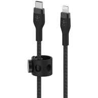BELKIN Kabel Flex CAA011bt2MBK, crni, Lightning/USB-C, 15W, 2m, mfi