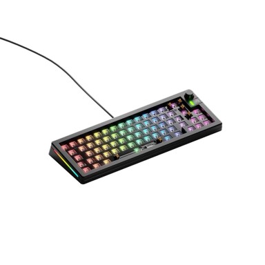 GLORIOUS Gaming tipkovnica GMMK 3 Barebones, USB Type-C, crna