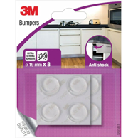 3M Graničnik za vrata SP91A62, prozirni