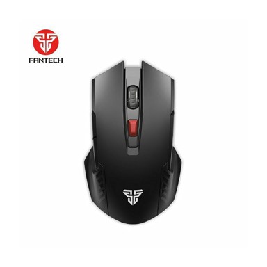 FANTECH Gaming miš Raigor II WG10, crni, bežični, optički, 2000 DPI, 6 tipki, baterija 1 x AA