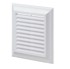 VENTS Ventilacijska rešetka EL 250A s mrežicom i pravokutnom prirubnicom