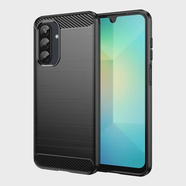 SAMSUNG maskica za Samsung Galaxy A26, carbon, crna