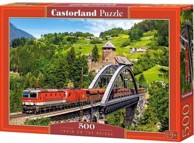 CASTORLAND Puzzle Vlak na mostu, 500 kom