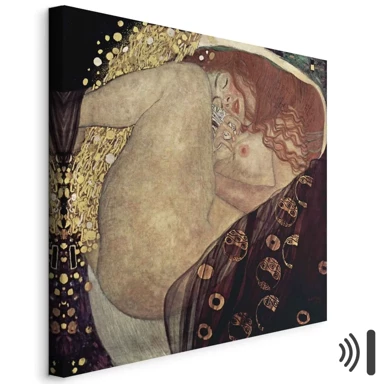 Slika Gustav Klimt – Danae, 60x60 cm, akustična