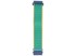 GLACIERX Univerzalni najlonski remen Grip Strap s čičak trakom za pametni sat, 22 mm, zeleno-žuto-plavi