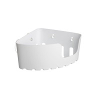 TATAY Kutna košarica za kupaonicu bijela