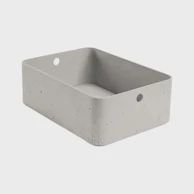 CURVER Kutija za spremanje Beton L ½, kvadratna