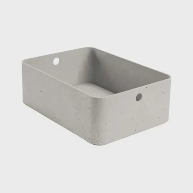 CURVER Kutija za spremanje Beton L ½, kvadratna