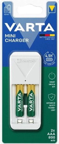 DURACELL Mini punjač 57646 + 2×AAA 800 mAh