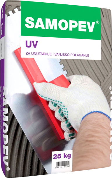 SAMOPEV Ljepilo za pločice UV, 25kg