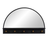 IXIA Zidno s vješalicom ogledalo 69x43 cm 