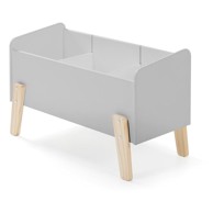 VIPACK Dječja kutija za pohranu Kiddy 80x39x48 cm, siva