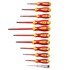 VEVOR Izolirani set odvijača, 11 komada, 285x230x42 mm, crveni