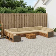 Set sofa čvrsto drvo akacije