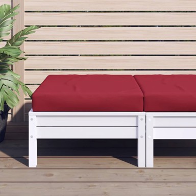 Jastuk za palete boja crvenog vina 60x60x8 cm od tkanine Oxford