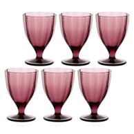 AMAMI Set čaša 6 kom 300 ml, ljubičaste